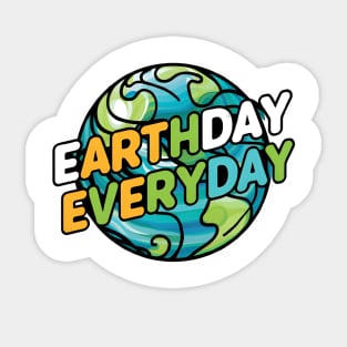 EARTHDAY EVERYDAY Sticker